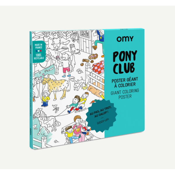 Omy Giant Coloring Poster