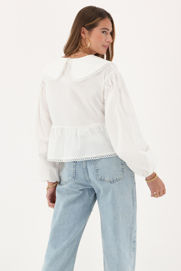 My Jewellery Weiss mit Kragen