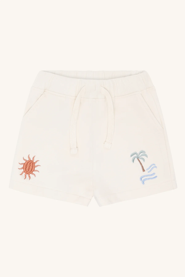 Hust and Claire Shorts Stickerei
